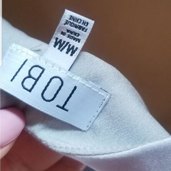 Grey draped dress  - Picture 5 of 6